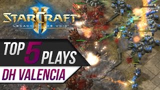 StarCraft 2: TOP 5 Plays - DreamHack Open - Valencia