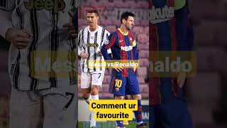 Ronaldo v/s Messi, Who is best? #messi #ronaldo #football