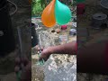 Oddly Balloon Water In Slow Motion #short #ep758