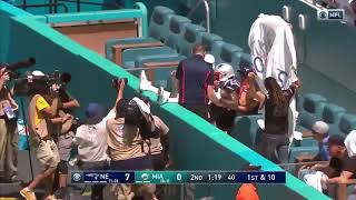 Antonio Brown Touchdown | Patriots vs Dolphins