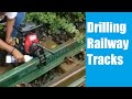 Drilling Railway Track With Rail Drilling Machine RailMAB 965 |  RDSO Approved  |  Made in Germany