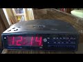 General Electric 7-4815A AM/FM Clock Radio (1999-2000)