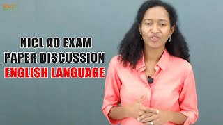 NICL AO Exam Paper Discussion - English Language | TalentSprint