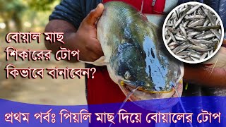 বোয়াল মাছ শিকারে পিয়ালি টোপ - পর্ব: ০১ | Boal Wallago Attu Fishing Bait