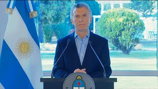 Presidente argentino pide disculpas por enojo tras revés electoral | AFP