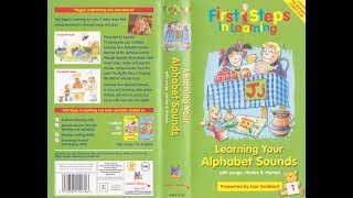 First Steps in Learning: Learning your Alphabet Sounds (2000 UK VHS)