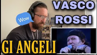 METALHEAD REACTS| VASCO ROSSI - GLI ANGELI (LIVE 1996)