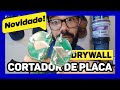 🔵FERRAMENTA INDISPENSÁVEL para cortar placa DRYWALL com PRECISÃO e RAPIDEZ‼️