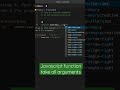 Javascript function take all arguments in one variable as an ARRAY #shorts #js #javascript #html