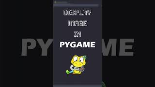 How To Upload An Image In Python Pygame