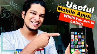 Useful Mobile Apps While You Are In Latvia | ഇത് Install ചെയ്തോ👍🏻 | Study In Latvia Malayalam