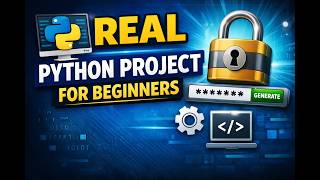 Python Password Generator Project🔐 |Tkinter GUI + Separate Files Explained | Beginner Python Project