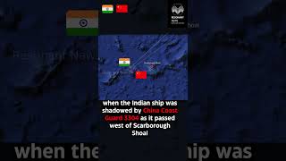 Chinese coast guard ship followed Indian Ship while returning from Japan