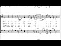 Christ the Lord is risen today SATB piano sheet music
