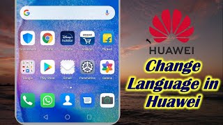 How to Change Language in Huawei