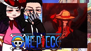 Past East Blue Villains + Crocodile React to Future Luffy || One Piece || Gacha React