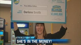 Woman Wins $3 Million in Lottery Scratch Off