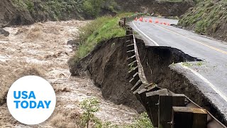 Yellowstone closes after 'unprecedented' rain, flooding | USA TODAY