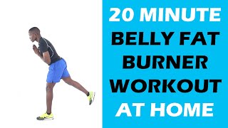 20 Minute Belly Fat Burner Workout At Home | Standing Lower Belly Workout