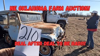 NE Oklahoma Farm Auction! Deal after Deal!!!