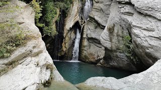 bogova waterfall in Berat Albania