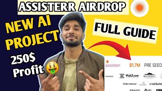 Assisterr Airdrop 🪂 full guide || 🤑Join new Ai Based Airdrop listing in Feburary Earn 450$