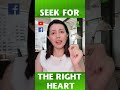 Seek For The Right Heart