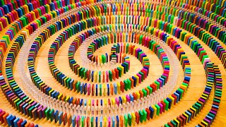 The Most INTENSE Domino Spiral | Day 2-7 of #30DayDominoChallenge