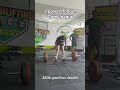 npaj gym league 2024 deadlift nadesha thompson 320lbs irie gunners