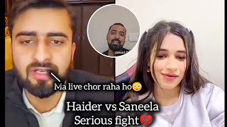 haider shah today TikTok live match 😏Jawad bhai come  convince haider not to leave live🥺#rajabfamily