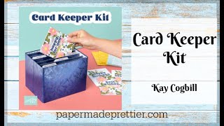 Card Keeper Kit from Stampin' Up Kits Collection - 30% off until 10/31 or it sells out!