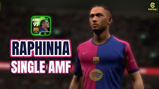 Raphinha Single AMF Gameplay | eFootball 2025 Mobile