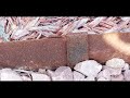 edge right hammer in landscape edging 48 inch strips 14 gauge cor ten steel 8 inch depth 5 p