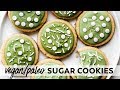 Almond Flour Sugar Cookies {vegan, gluten-free, paleo}