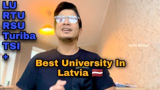 Best Universities In Latvia? | 6 Short Listed | നിങ്ങൾക്ക് വേണ്ടത് തിരഞ്ഞെടുക്കാം 👍| Malayalam 🇱🇻