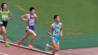 闘魂_男子1500m：第26回日本パラ陸上競技選手権大会