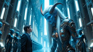 She Heard My Human Thoughts—The Alien Giantess Whispered Back | HFY Sci-Fi Story