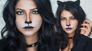 Easy Cat Makeup For Halloween!