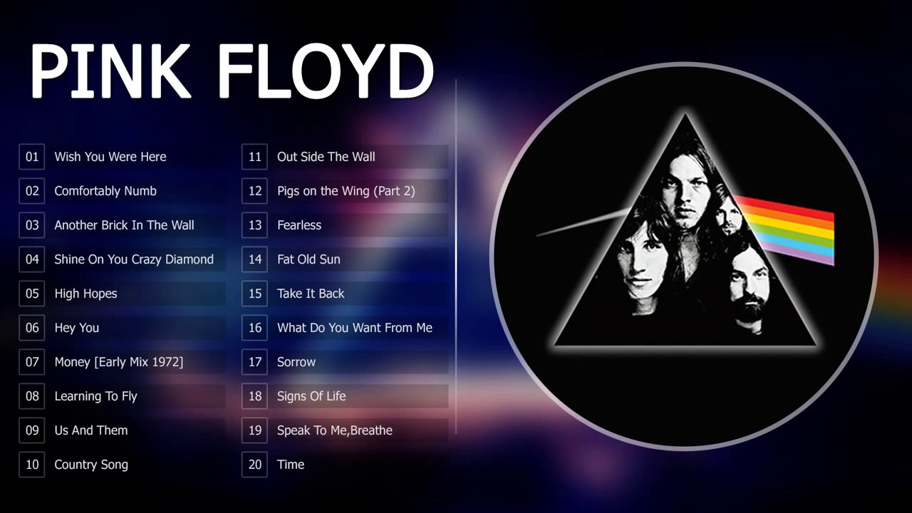 Pink Floyd Top 20 Best Songs Of All Time - YouTube