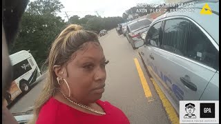 WOMAN TAKES POLICE ON CAR CHASE IN ATHENS, GEORGIA!