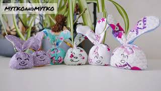 Easy Easter Bunny free PDF pattern - 6 sizes @OwlByMytko