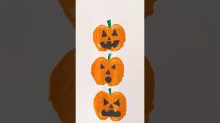 Pumpkin Crafts for Kids! #diy #kidsart #kidslearning #kids #toddleractivities #kidscrafts #artshorts