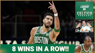 Derrick White, Boston Celtics bench, step up for 8th straight win!