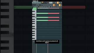 Basic Chord Progressions In FL Studio 🎼 #shorts #flstudio