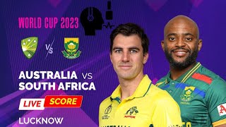 Australia Vs South Africa Live World Cup | SA Vs Aus Live Score | Match 10 Today commentary