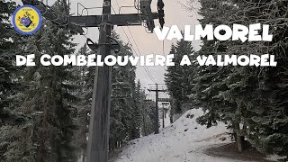 Valmorel, De Combelouvière à Valmorel