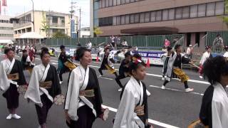 勝山組（安濃津よさこい2014）裁判所前P