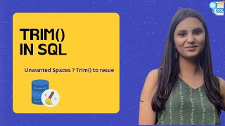 TRIM In SQL || TRIM() || String Function || Remove Extra Spaces Easily || SQL Tutorial || Part 6