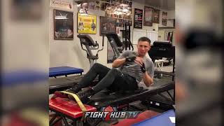 TAKE A SNEAK PEAK INTO GENNADY GOLOVKIN'S TRAINING SESSION FOR CANELO REMATCH!