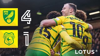 HIGHLIGHTS | Norwich City 4-1 Cardiff City